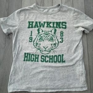Stranger Things Hawkins High t shirt size 10 by Gap EUC